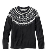 L.L.BeanWomen's Classic Cashmere Sweater, Crewneck Fair Isle