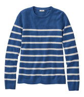 L.L.BeanWomen's Classic Cashmere Sweater, Crewneck Stripe