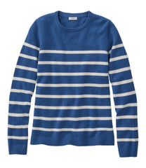 L.L.BeanWomen's Classic Cashmere Sweater, Crewneck Stripe