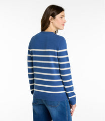 L.L.BeanWomen's Classic Cashmere Sweater, Crewneck Stripe