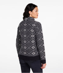 L.L.BeanWomen's Signature Kingfield Merino Wool Sweater, Fair Isle