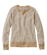 L.L.BeanWomen's Organic Cotton Slub Sweater, Crewneck Stripe