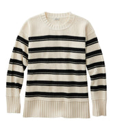 L.L.BeanWomen's Heritage Heirloom Wool/Cashmere Sweater, Crewneck Stripe