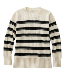 L.L.BeanWomen's Heritage Heirloom Wool/Cashmere Sweater, Crewneck Stripe