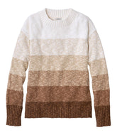 L.L.BeanWomen's Cotton Ragg Sweater, Crewneck Stripe