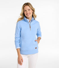 L.L.BeanWomen's Quilted Quarter-Zip Pullover