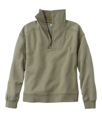 L.L.BeanWomen's Sunwashed Sweats, Quarter-Zip