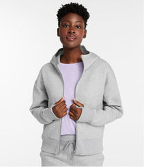 L.L.BeanWomen's Multisport Lifestyle Hoodie, Oversized Full-Zip