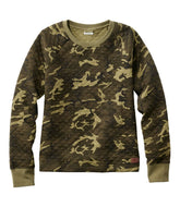 L.L.BeanWomen's Quilted Sweatshirt, Crewneck Pullover Print