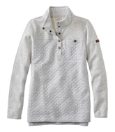 L.L.BeanWomen's Quilted Sweatshirt, Mockneck Tunic