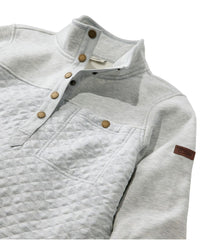 L.L.BeanWomen's Quilted Sweatshirt, Mockneck Tunic
