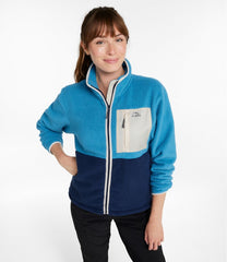 L.L.BeanWomen's Mountainside Fleece Jacket, Colorblock