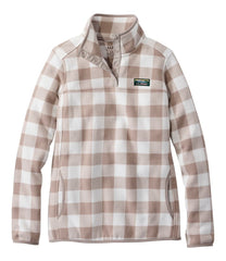 L.L.BeanWomen's Sweater Fleece Pullover, Print