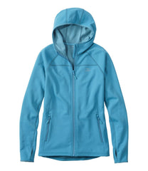 L.L.BeanWomen's PrimaLoft ThermaStretch Fleece Jacket, Hooded Full-Zip