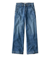 L.L.BeanWomen's 207 Vintage Jeans, High-Rise Wide-Leg