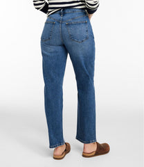 L.L.BeanWomen's 207 Vintage Jeans, High-Rise Stovepipe Ankle
