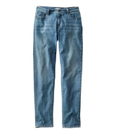L.L.BeanWomen's Signature Organic Denim Boyfriend Jeans, Low-Rise Straight-Leg
