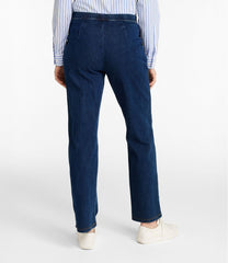 L.L.BeanWomen's Perfect Fit Pants, Denim Straight-Leg