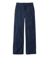 L.L.BeanWomen's Comfort Stretch Pants, Mid-Rise Wide-Leg Chino