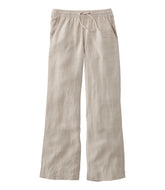 L.L.BeanWomen's Premium Washable Linen Pull-On Pants