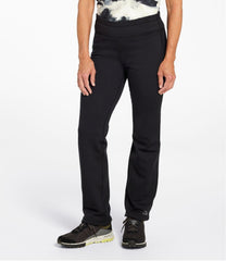 L.L.BeanWomen's PrimaLoft ThermaStretch Fleece Pants, Mid-Rise Straight-Leg
