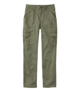 L.L.BeanWomen's Comfort Stretch Pants, Mid-Rise Straight-Leg Cargo
