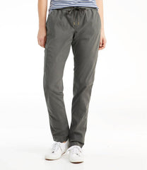 L.L.BeanWomen's Stretch Ripstop Pull-On Pants, Slim-Leg
