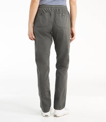 L.L.BeanWomen's Stretch Ripstop Pull-On Pants, Slim-Leg