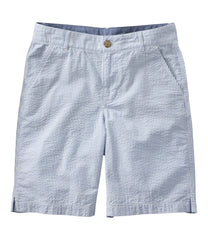 L.L.BeanWomen's Comfort Stretch Shorts, Seersucker Bermudas 9"
