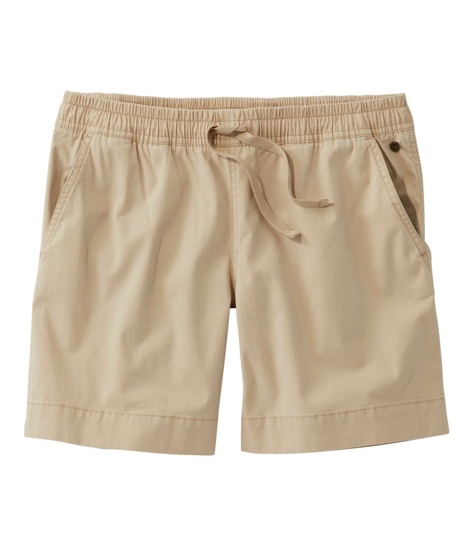 L.L.BeanWomen's Lakewashed Dock Shorts, Mid-Rise