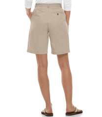 L.L.BeanWomen's Wrinkle-Free Bayside Shorts, Ultra High-Rise Hidden Comfort Waist 9"