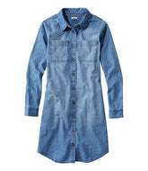 L.L.BeanWomen's L.L. Bean Heritage Washed Denim Shirt Dress