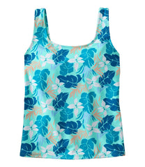 L.L.BeanWomen's BeanSport Swimwear, Scoopneck Tankini Top, Print