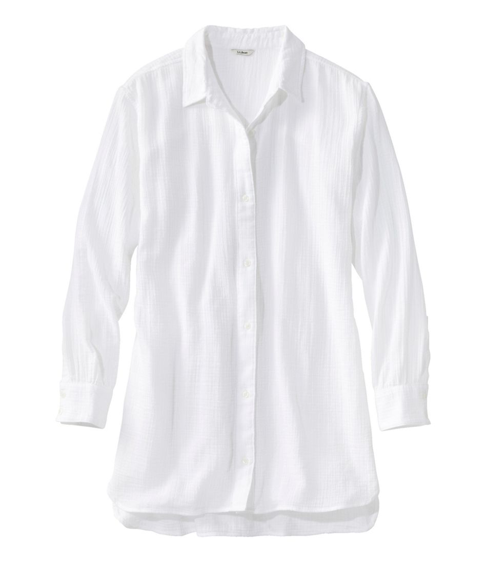 L.L.BeanWomen's Cloud Gauze Cover-Up Shirt