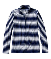 L.L.BeanWomen's SunSmart® UPF 50+ Sun Shirt, Quarter-Zip Stripe