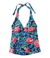 L.L.BeanWomen's BeanSport Swimwear, Halter Tankini Top Print