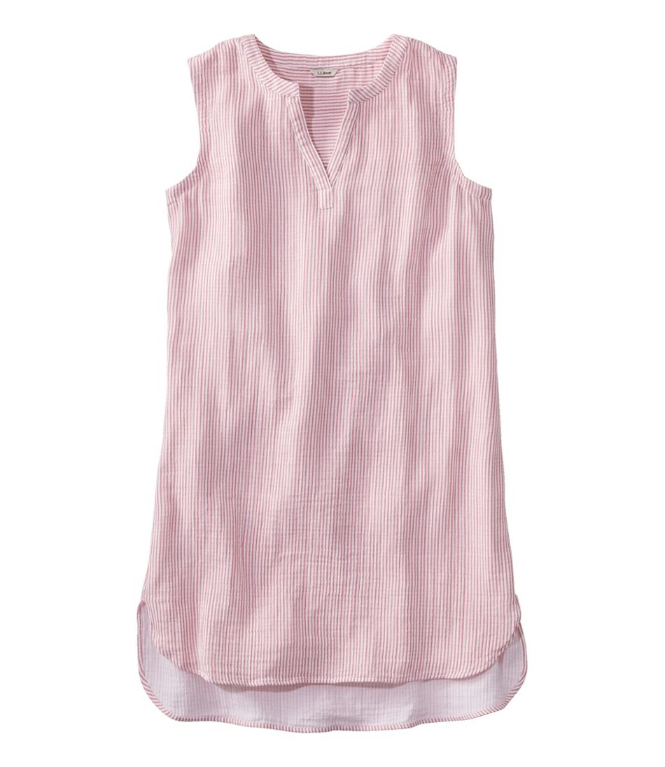 L.L.BeanWomen's Cloud Gauze Cover-Up Dress, Stripe