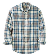 L.L.BeanMen's Scotch Plaid Flannel Shirt, Slightly Fitted
