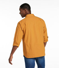 L.L.BeanMen's Riverton Ripstop Shirt, Long-Sleeve, Traditional Untucked Fit