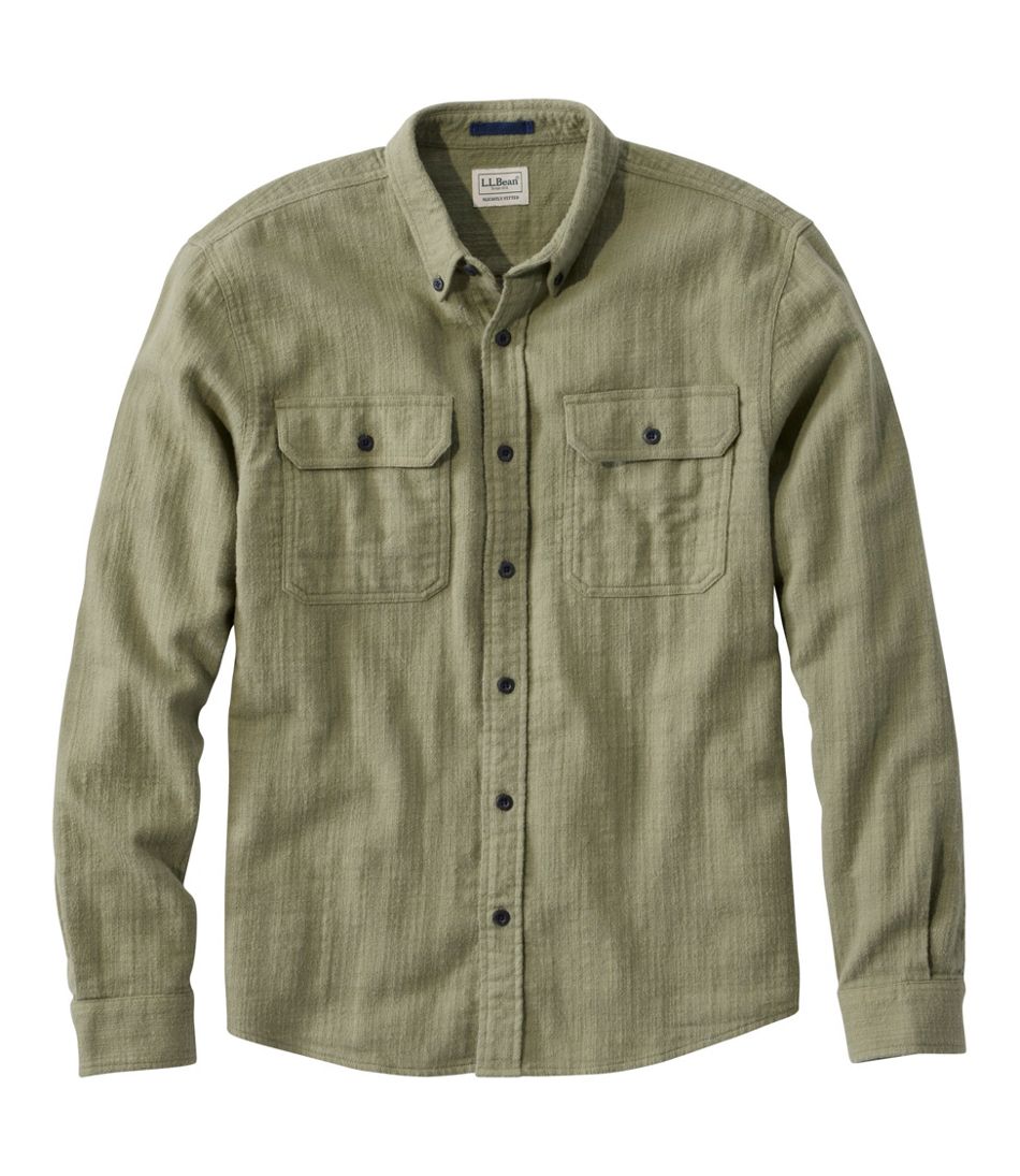 L.L.BeanMen's 1912 Field Flannel Shirt, Slightly Fitted Untucked Fit