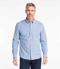 L.L.BeanMen's Comfort Stretch® Oxford Shirt, Slightly Fitted Untucked Fit