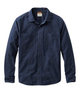 L.L.BeanMen's Bean's Moleskin Shirt, Slightly Fitted Untucked Fit