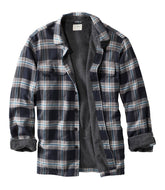 L.L.BeanMen's Fleece-Lined Flannel Shirt, Traditional Fit