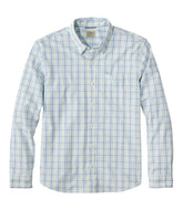 L.L.BeanMen's Comfort Stretch Performance® Shirt, Long-Sleeve, Slightly Fitted Untucked Fit, Plaid