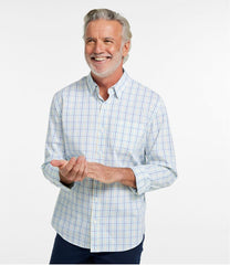 L.L.BeanMen's Comfort Stretch Performance® Shirt, Long-Sleeve, Slightly Fitted Untucked Fit, Plaid