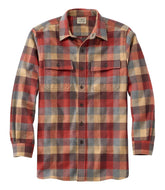 L.L.BeanMen's Chamois Shirt, Slightly Fitted, Plaid