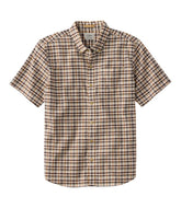 L.L.BeanMen's Stonecoast Hemp Shirt, Short-Sleeve, Slightly Fitted Untucked Fit