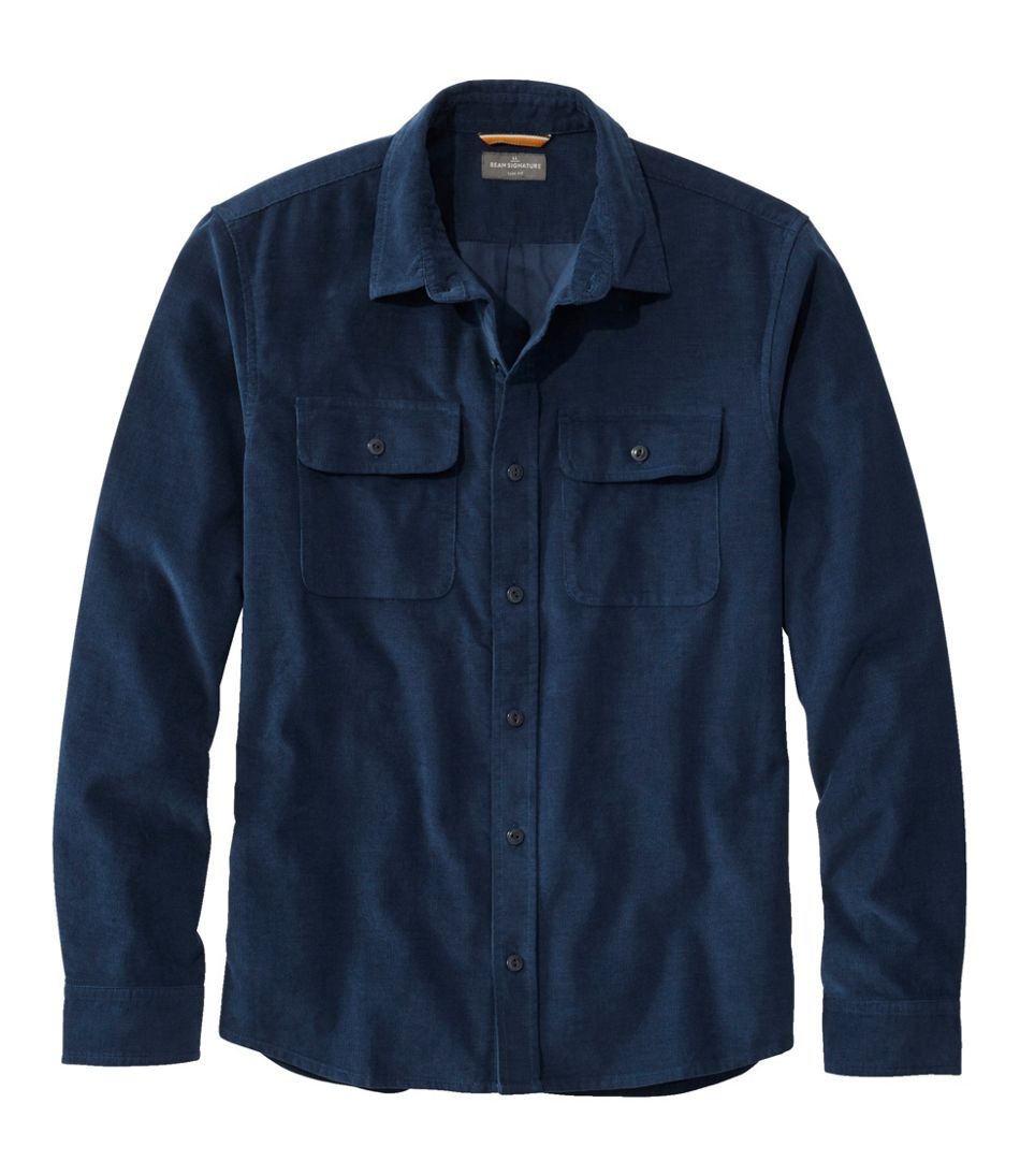 L.L.BeanMen's Signature Microwale Corduroy Shirt