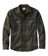 L.L.BeanMen's Maine Guide Lightweight Wool Field Shirt, Plaid
