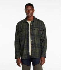 L.L.BeanMen's Maine Guide Lightweight Wool Field Shirt, Plaid